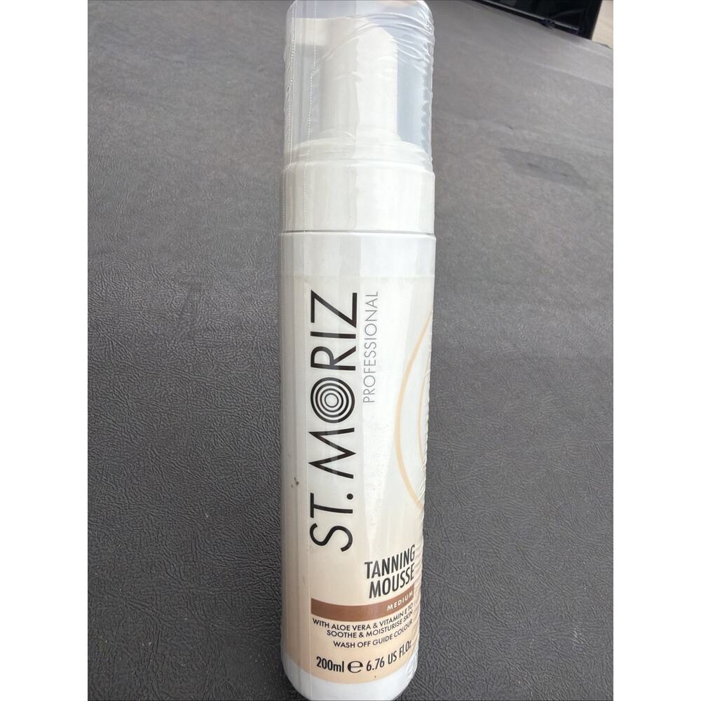 St Moriz Professional Medium Self Tanner Mousse - Sunless Instant Self Tannin...